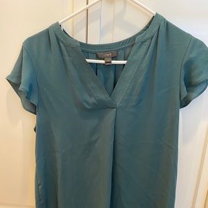 JCrew flutter sleeve blouses